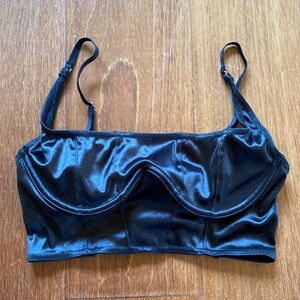 Urban outfitters “from under the sea” corset style bra top